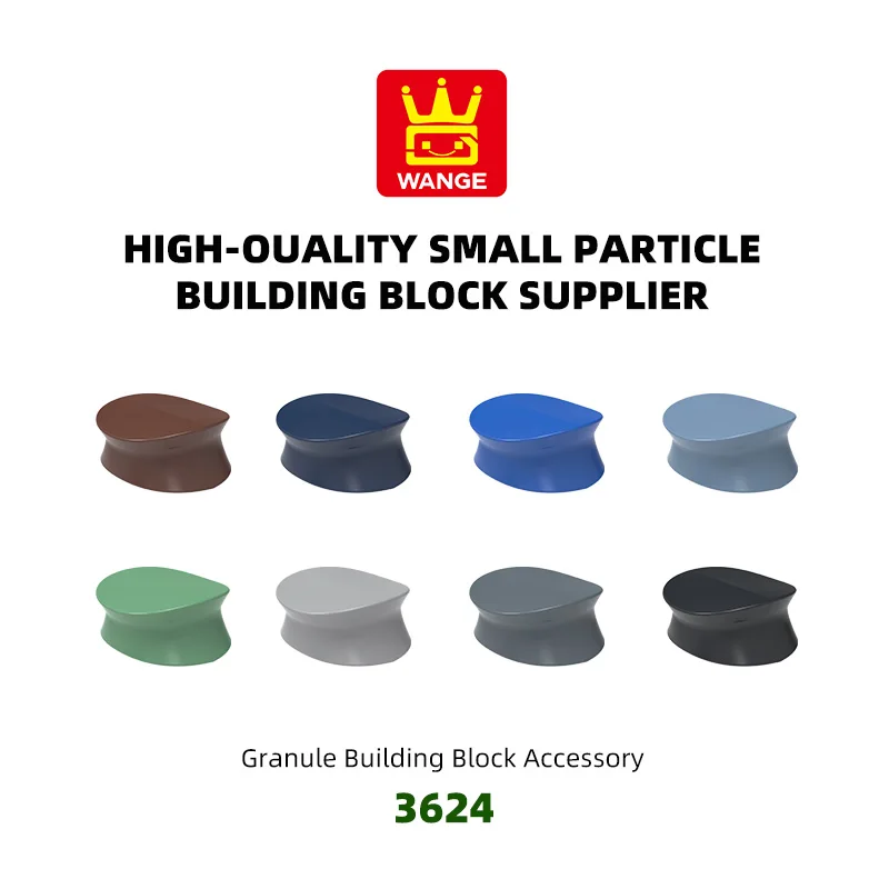 Wange 50G/238Pcs 3624 Policemen Hat Building Blocks Moc City Police Accessories Compatible with Bricks DIY Children Toys Gift Bo