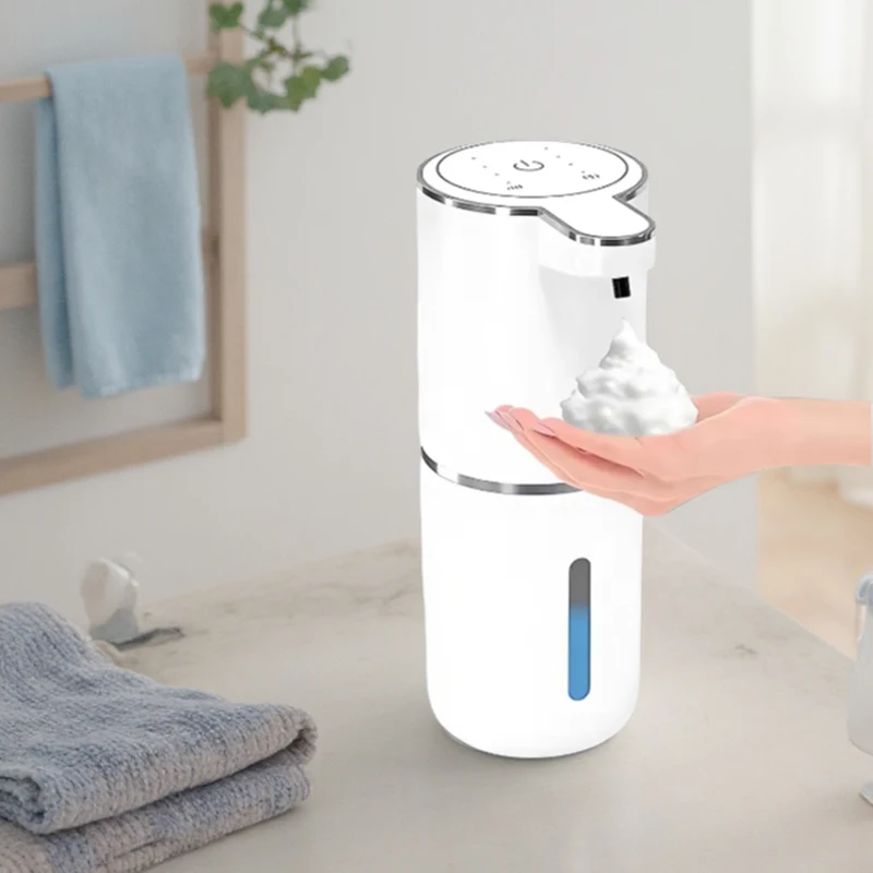 

380ML P11 Soap Dispenser Touchless Sensor Smart Washing Hand Foam and Liquid Mode for Bathroom Kitchen,Foam soap dispenser