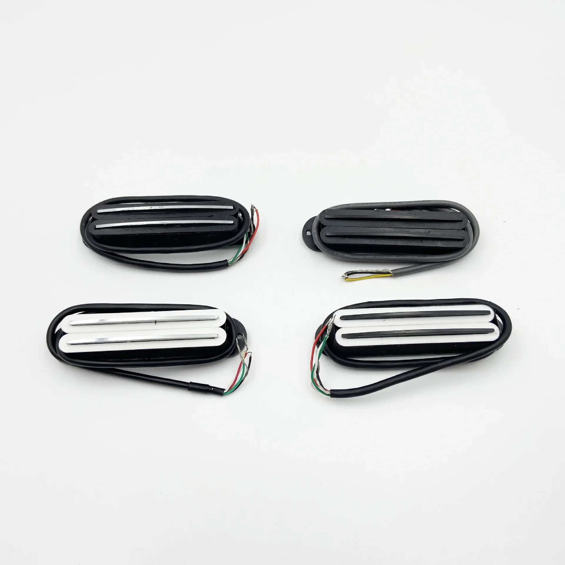 Electric Guitar Low Noise Humbucker Pickup for SQ ST Guitar Mini Dual Rail Single Coil Size Pickup Replacement Pickup