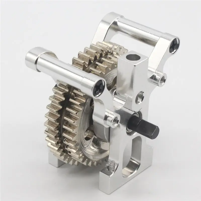 B05C-02076 Metal Gear Two Speed Transmission Complete For 1/10 RC Off-Road 94102/94122 PURPLE