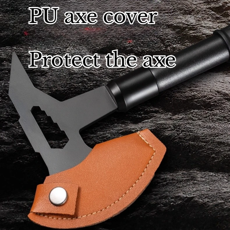 Hache à main tactique de lutte contre l'incendie en acier inoxydable 420 de haute qualité, Portable, divise sur bois, EDC, outils de lutte contre l'incendie en plein air, nouvelle collection