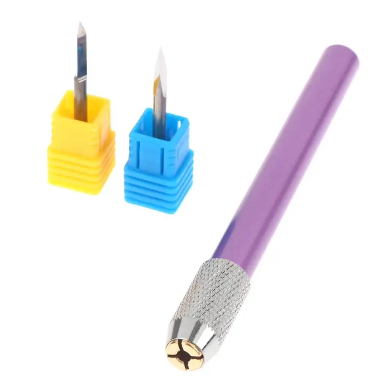 Metal Triangular Curved Engraving Knife High Toughness Metal Scraper for Leather Cutting Mini Model Making Hobby Use
