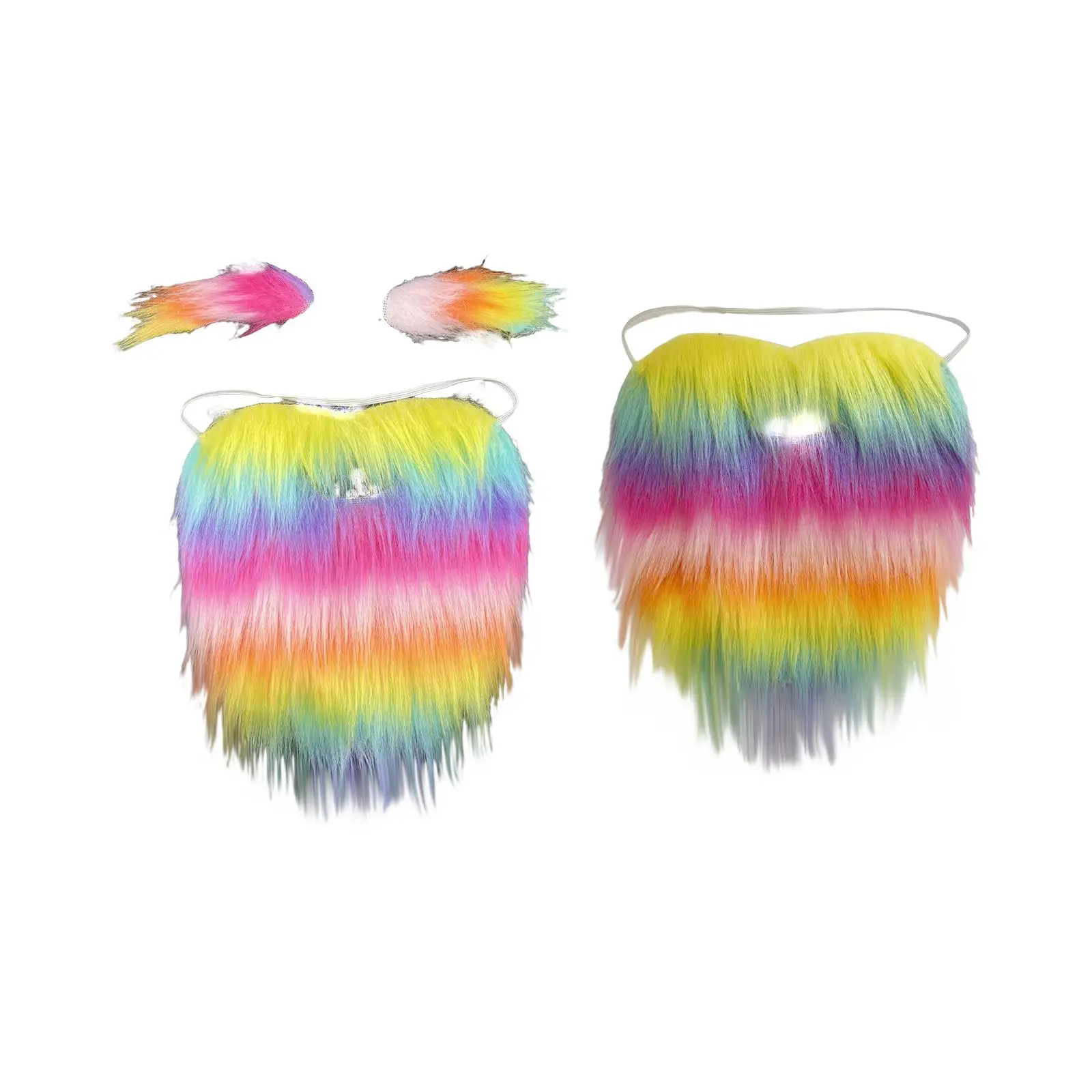 Costume Beard, Comfortable Novelty Mustaches for Themed Party Festivals Operas Dressing up