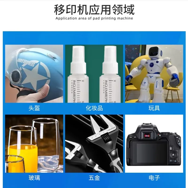 Automatic 2 Color Tampografia Pad Printing Machines for Ceramic Spoon Bowl