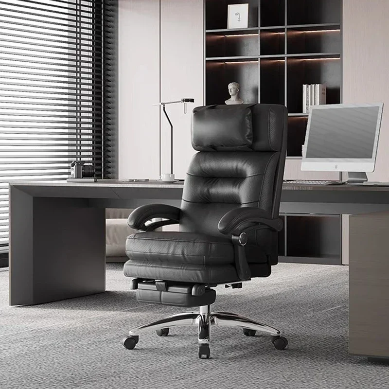 Ergonomic Recliner Office Chairs Armchair Boss Luxurious Relaxing Office Chair Meeting Comfort Office Furniture