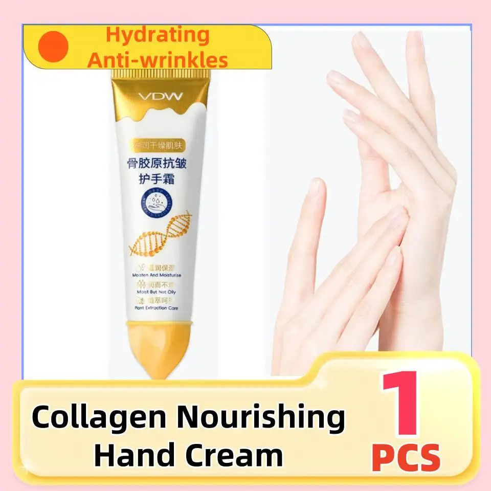 

Collagen Anti-wrinkles Hand Cream Anti-Drying Whitening Moisturizing Repair Hand Lotion Nourishing Smooth Hand Cream