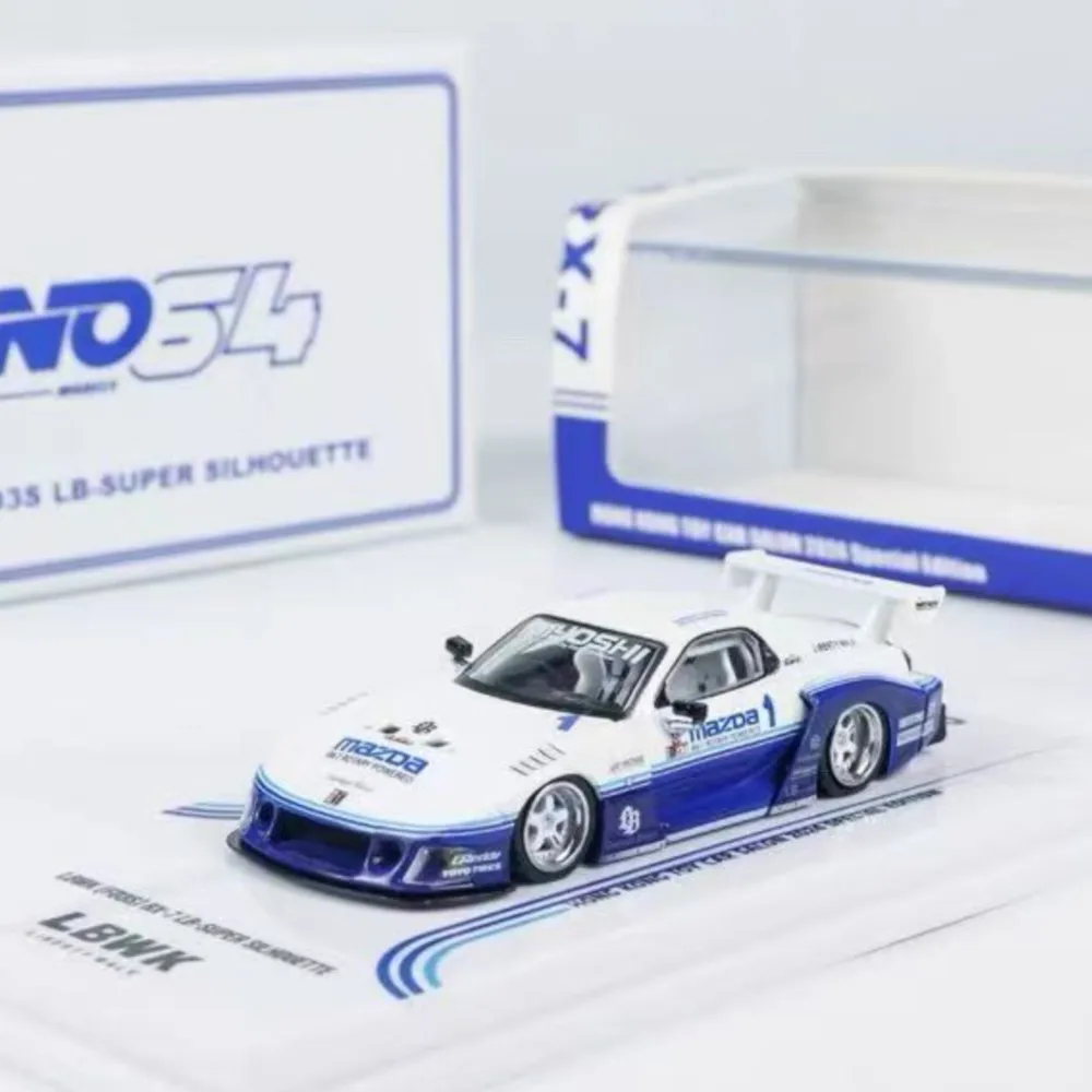 INNO 1:64 Giftable MAZDA RX7 Hong Kong Souvenir modèle de voiture moulé sous pression