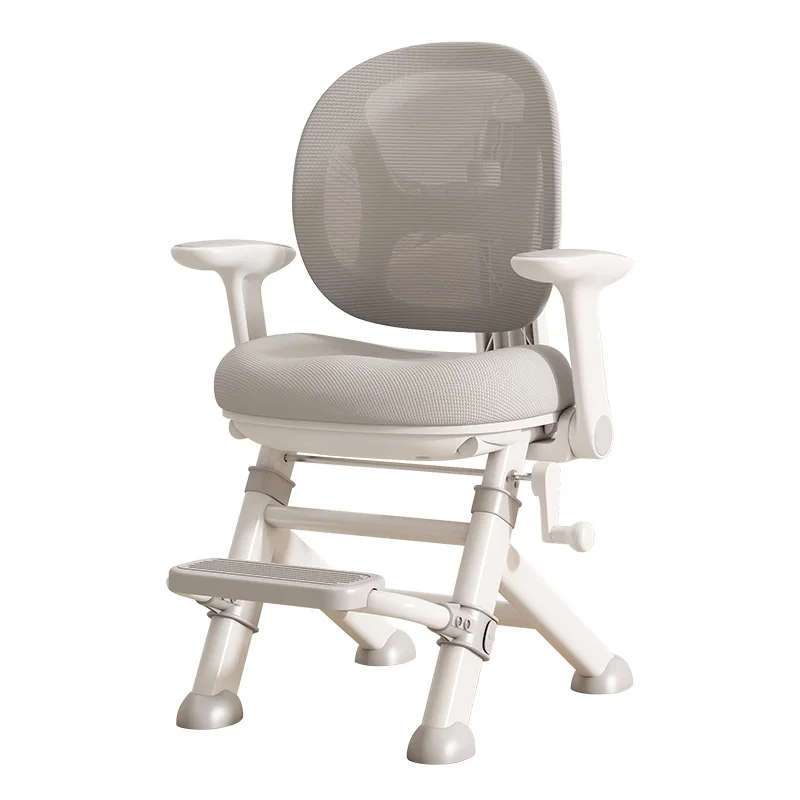 Children's study chair Student home writing chair Correction sitting posture Book desk chair Lifting seat Work stool