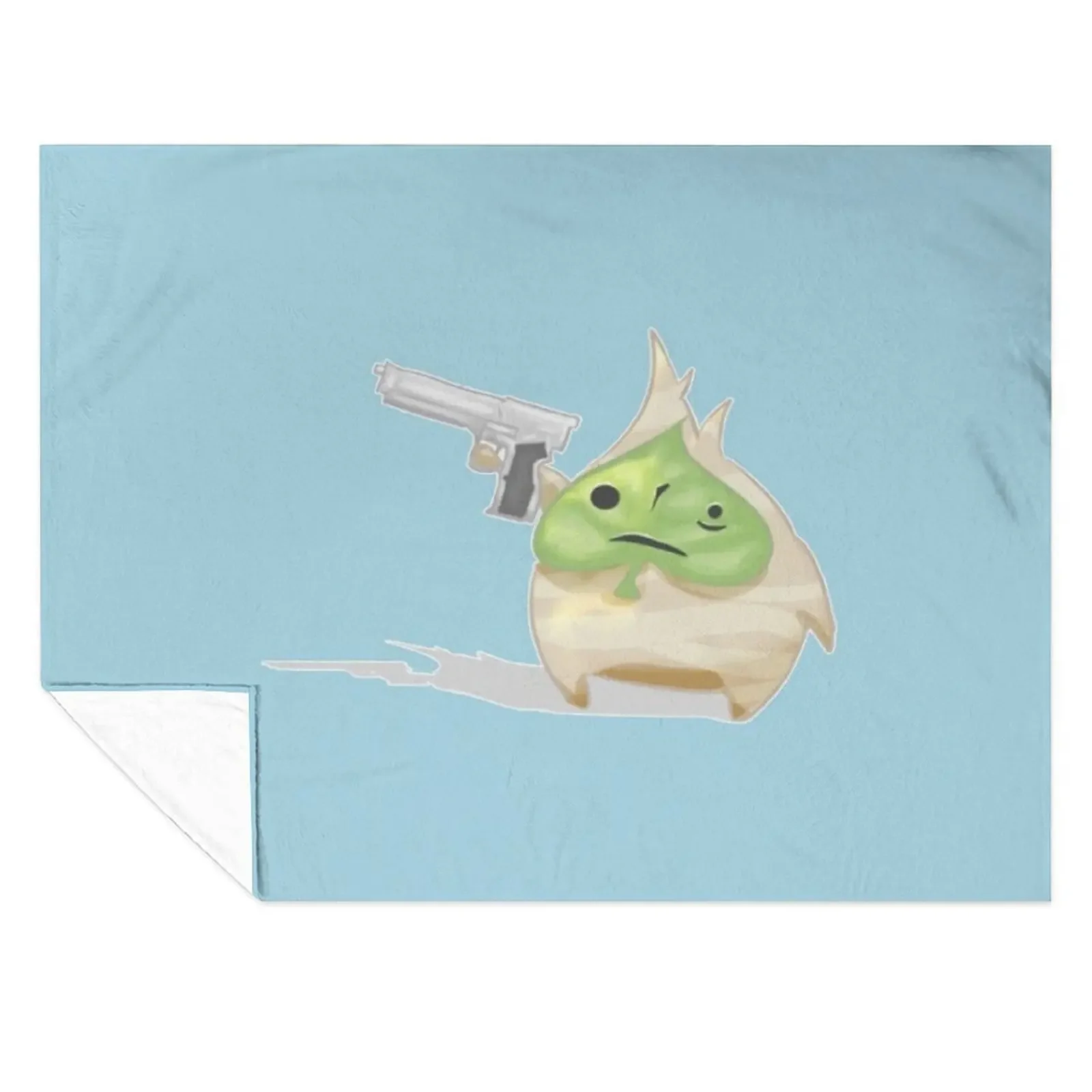 

Korok Gun Throw Blanket Blankets For Sofas Bed Fashionable Decoratives Soft Plaid Blankets
