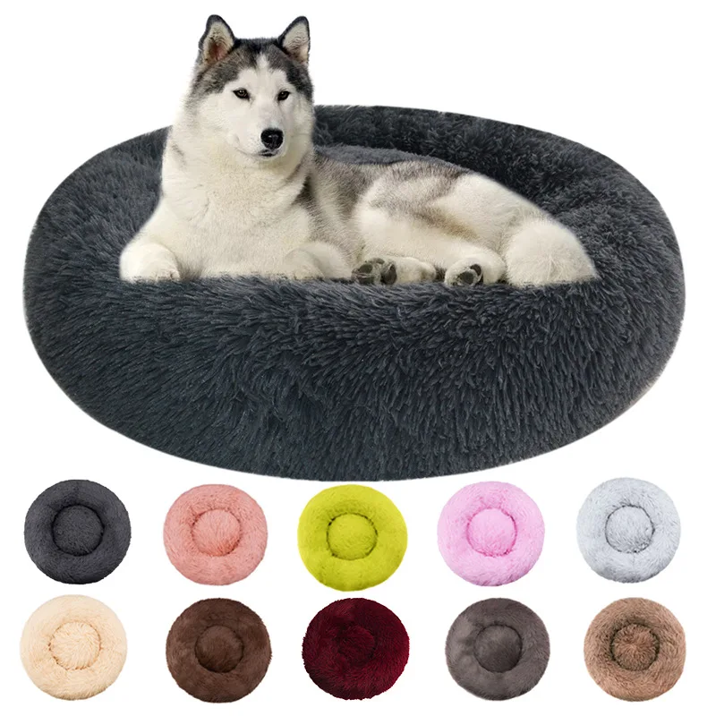 

Pet Mats Simple Solid Color Thickened Section Of The Autumn Dog Mat Winter Warm Dog Kennel Cat Dog Blanket Non-Slip Seat Cushion