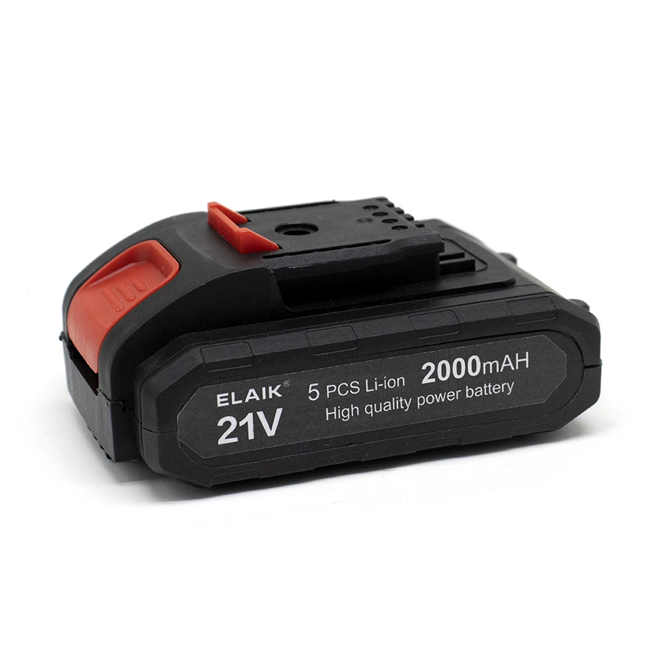 21V 2000mAh Rechargeable Battery Lithium Ion Battery High Capacity for Worx Electric Power Tool Battery 21V 1A charger