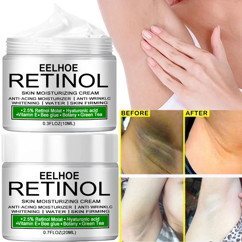 50ml Women Body Whitening Cream Underarm Knee Buttocks Private Parts Moisturizing Brighten Cream Armpit Bikini Body Skin Care