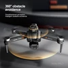 新しい AE86 Pro Max プロフェッショナル ドローン 4K ESC デュアル カメラ 360 °   障害物回避 50 倍ズーム オプティカル フロー ポジショニング 折りたたみ式ドローン 3