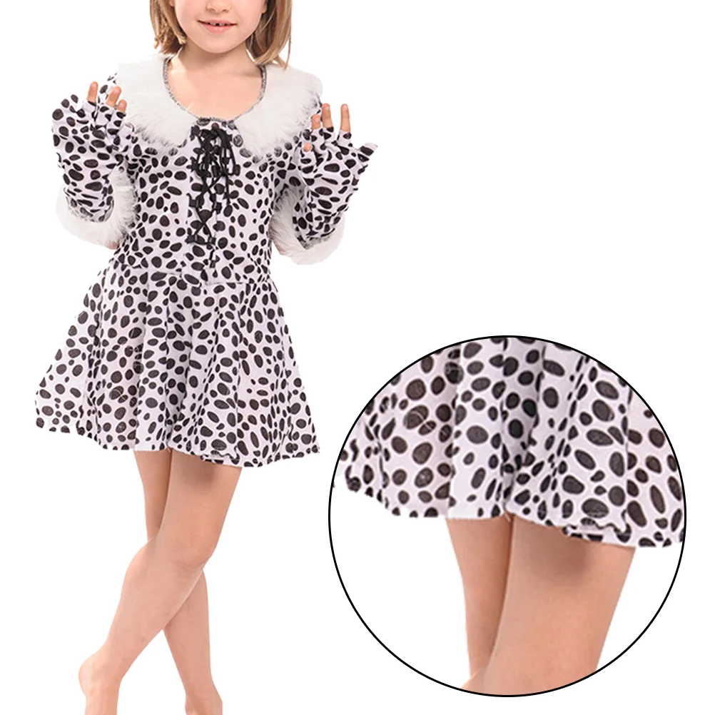 Leopard Cosplay Costume Set for Kids Role Play Clothes Accessories Lifelike Design Parent Child Communication Childhood