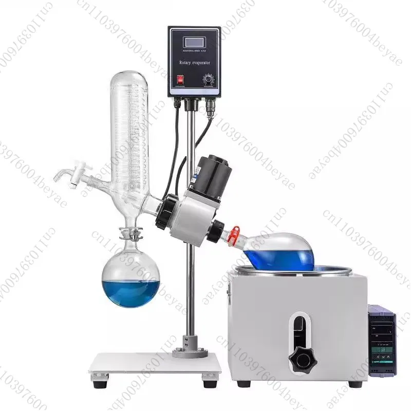 

220V/110V Rotary Evaporator RE-201D Tools Vacuum Distillation Purification Crystallization 1L 2L