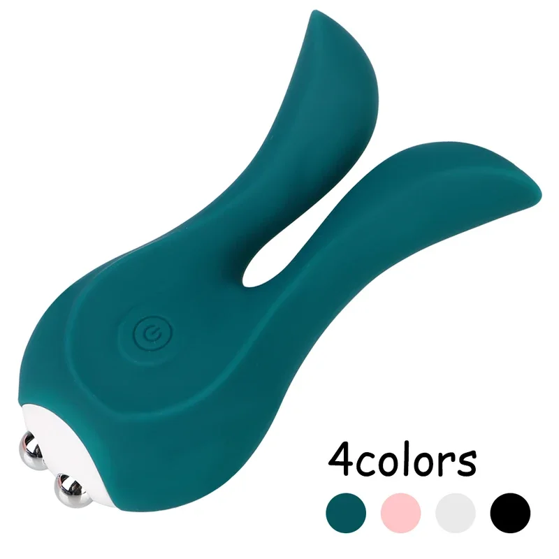 Sexy rabbit ear pocket vibrator for women nipple clamps clamps stimulator vaginal anal plug female masturbator sex toys erotic