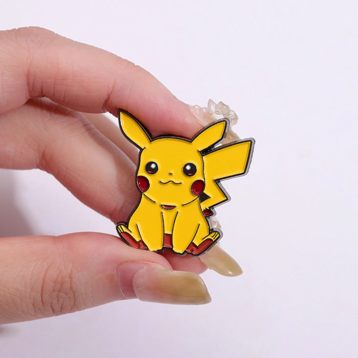 Pokemon Pikachu Anime Brooch for Backpacks Enamel Pin Metal Brooch Pin Badges Pin Brooches Jewelry Accessories Action Figures view 6