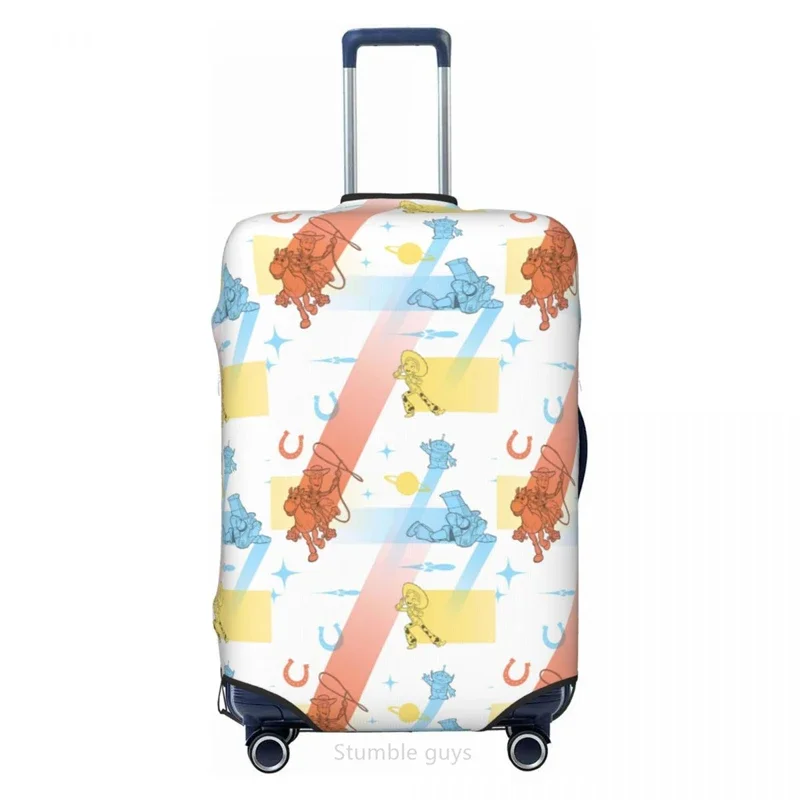 

Anti-Scratch Elastic Luggage Cover Toys Design Fits 18-32 Inch Suitcases Dustproof Washable Durable Travel Protective Cover