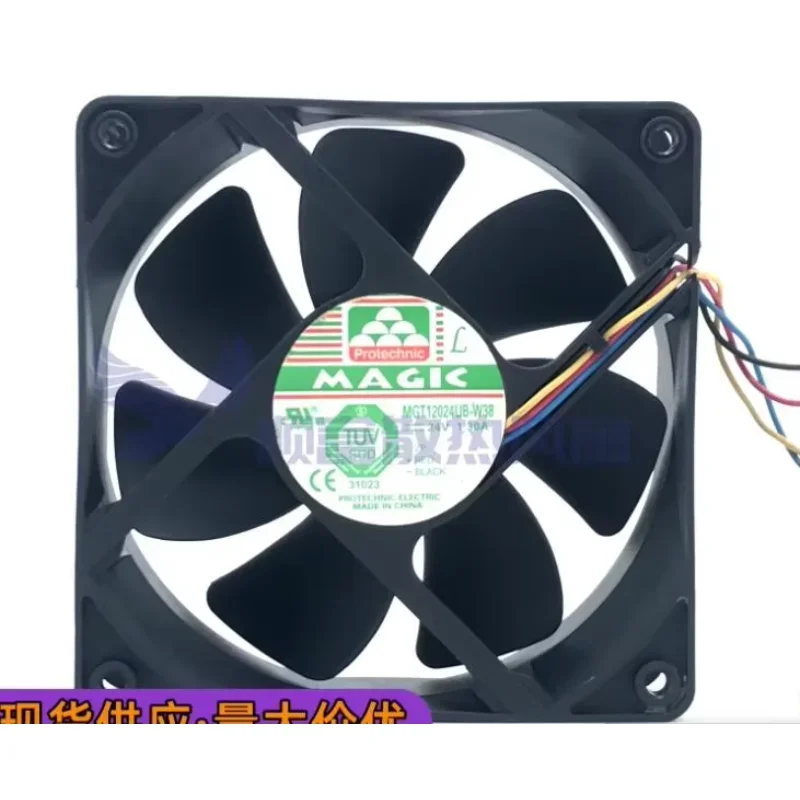 

Ltsf For MAGIC MGT12024UB-W38 DC 24V 1.30A 120x120x38mm 4-Wire Server Cooling Fan 12cm