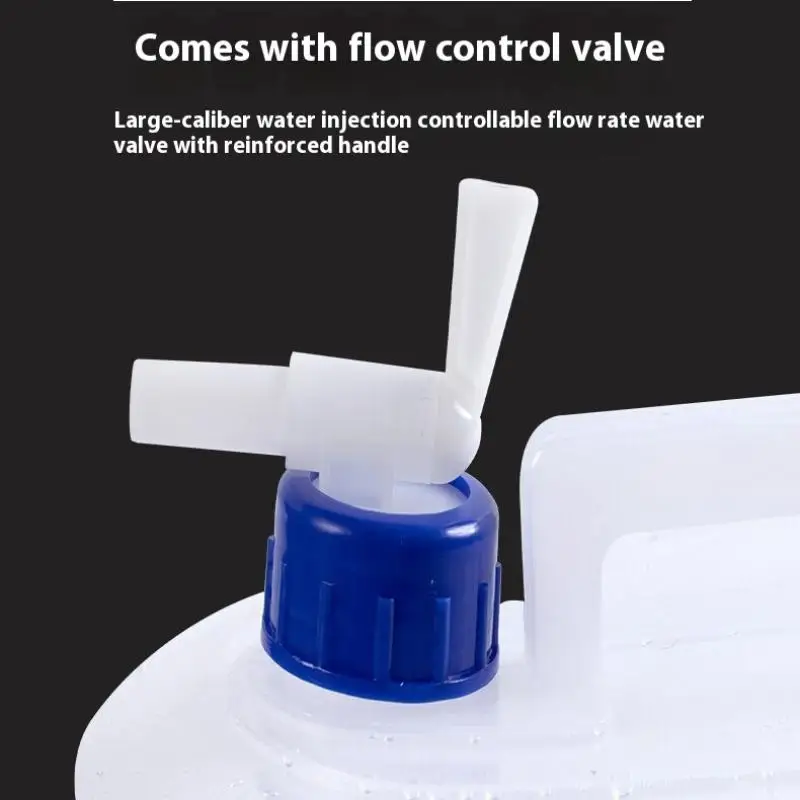 ถังพับได้กลางแจ้งถุงน้ำพับได้การเอาชีวิตรอดการจัดเก็บน้ำแบบพกพาผู้ให้บริการน้ำคอนเทนเนอร์แคมป์อุปกรณ์ตั้งแคมป์