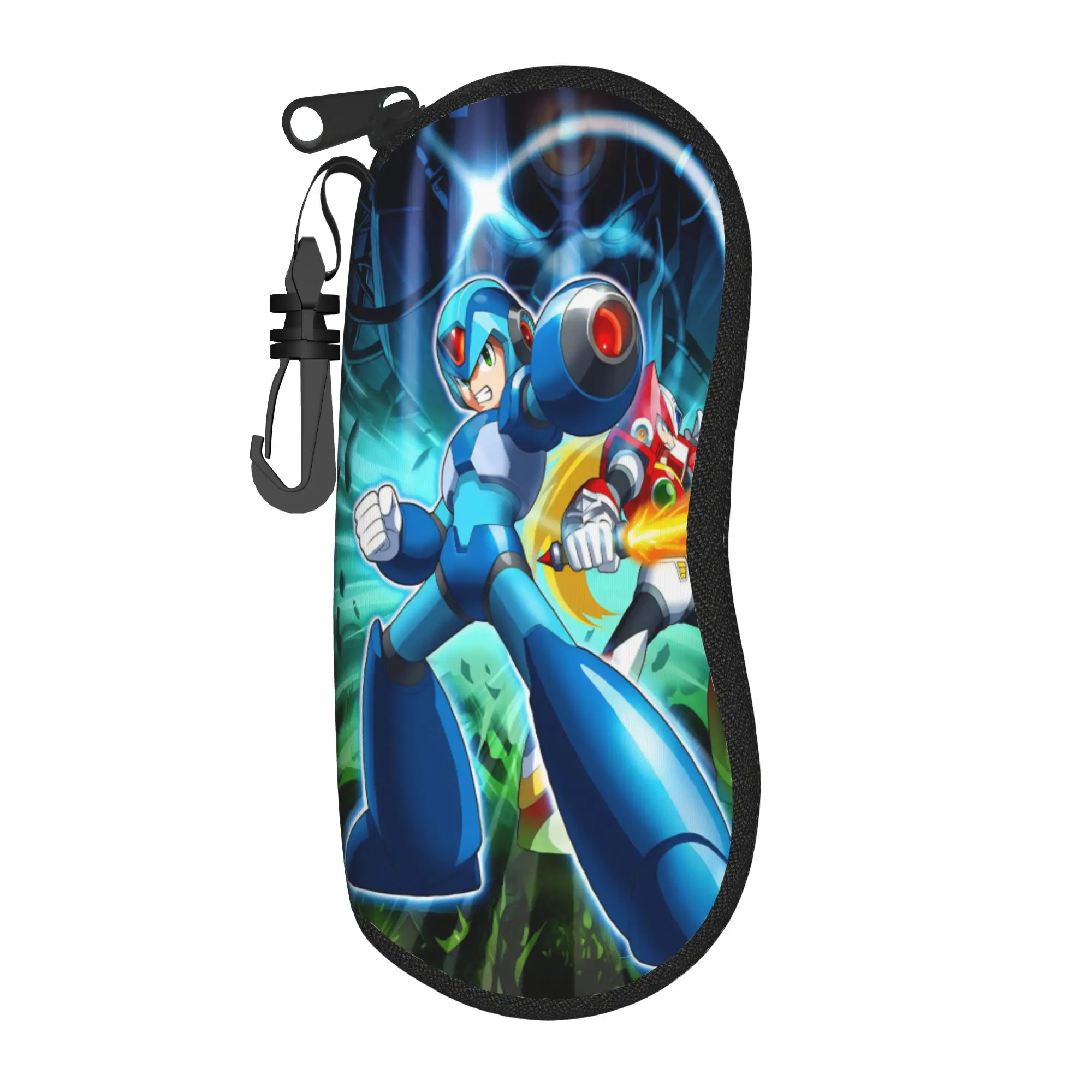 Mega man Glasses Case Gift For Girls  Accessories  Eyewear Protector Gift Eye Contacts Case