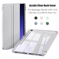 For Samsung Tab S7 S8 S9 11 S10 FE 10.9 Plus 12.4 inch Case Magnetic Smart Cover For Tab A9 8.7\