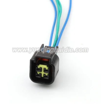 4 Pin Automobile Female and Male Motor Relay Connector Interior Trim Panel Start Harness Plug for Furukawa FWY-C-4M-B