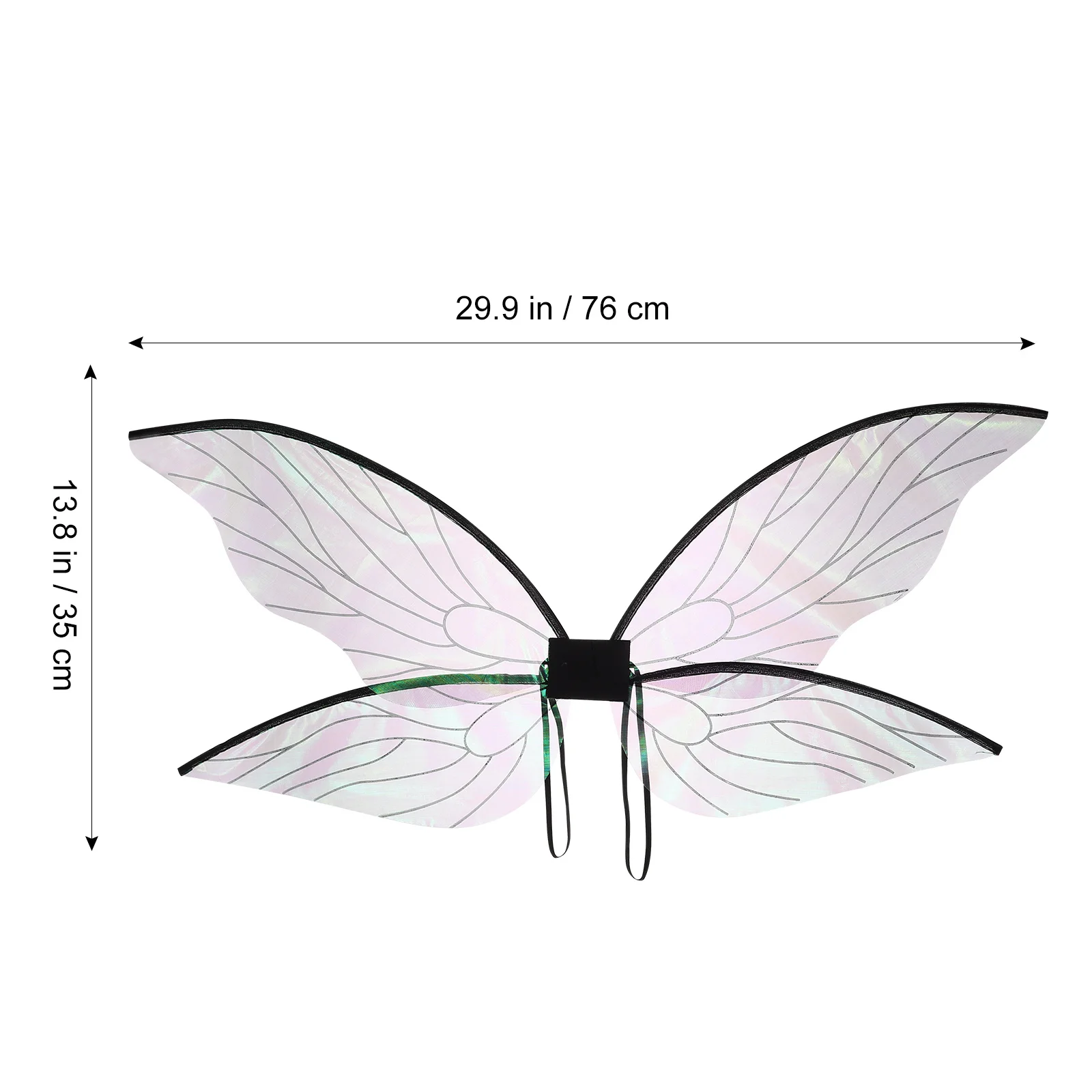 Ailes de papillon pour Cosplay, 2 pièces, Costume de fée pour filles, Costume de fête, accessoires d'ailes pour enfants et adultes