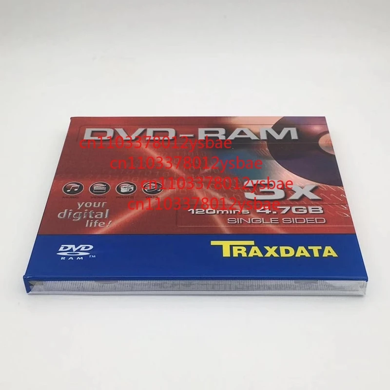 

DVD RAM Диск перезаписываемый DVD-RAM Диск 4,7 ГБ 2-3X односторонний 3X 120 минут 5 шт./лот