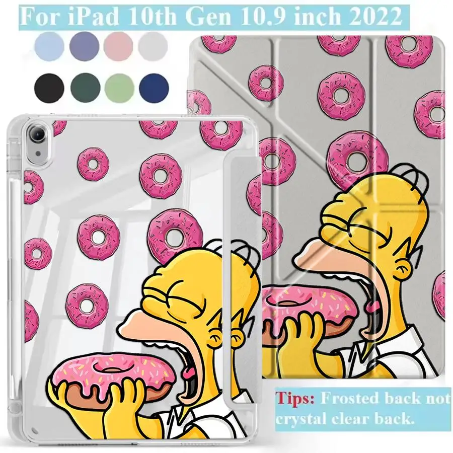 

Tablet Case For iPad Pro 2025 Air 4 5 M3 M2 1 2 M4 11inch Mini 6 7 Pro 11th 10th 9th 8th 7th 12.9inch Y-Fold Holder Cover