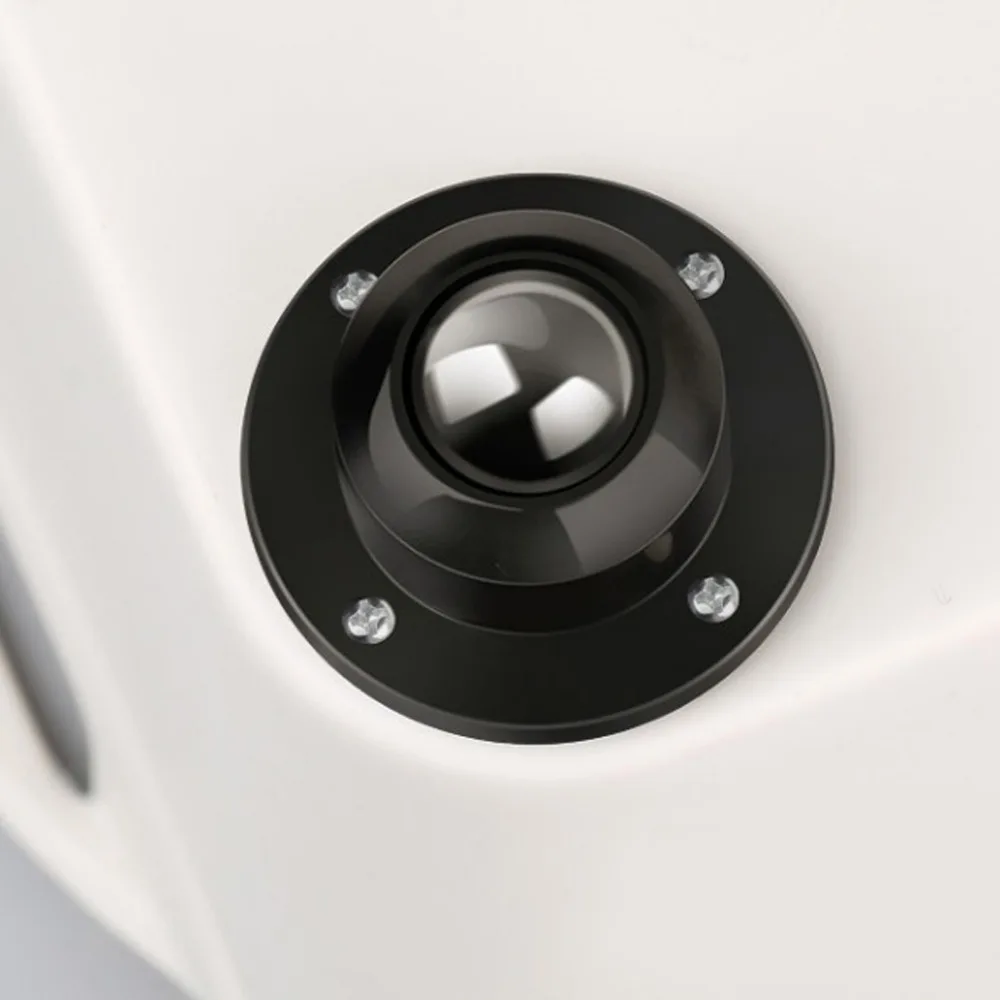 8pcs Rotating Adhesive Caster Wheels Black 1.7Inch Diameter Universal Swivel Caster Furniture Caster Wheels Furniture