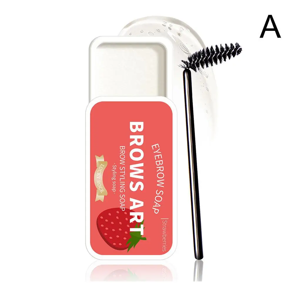 1PC Żel do stylizacji brwi Wosk do brwi Sculpt Soap Wodoodporny 3D Stylizacja brwi Easy Wild Wear Makeup Brow Feathery To Long-Las J1B3