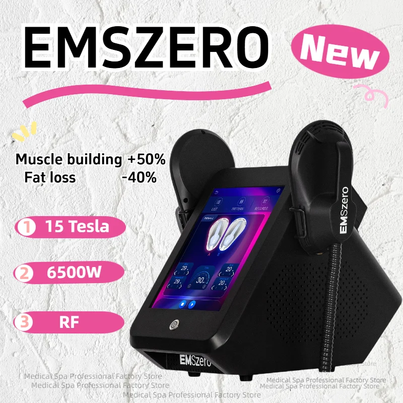 

EMSzero Professional NEO RF Machine EMS Body Slimming Sculpting Fat Burning Nova Electromagnetic Sculpt Muscle Stimulator