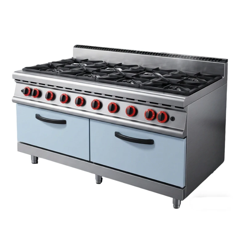 Commercial pot stove combination stove eight heads four heads six heads with oven and oven vertical commercial kitchen