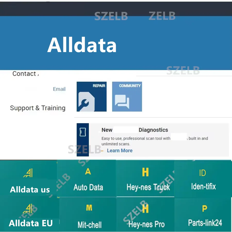 

Online Account 2025 for alldata Newest Car Repair Software for Car Data Repair Data Hay-nes PRO Compatible with Mobile/PC