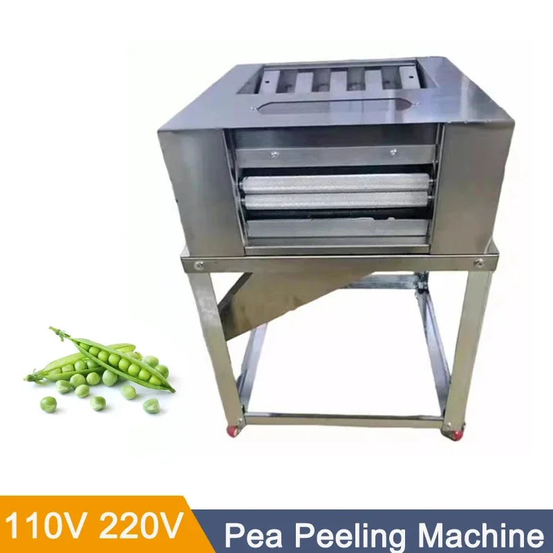 45W Saving Power Automatic Peeling Pea Machine Healthy Durable Pea Sheller For Beans Soy Peas Green Pea Peeling Machine