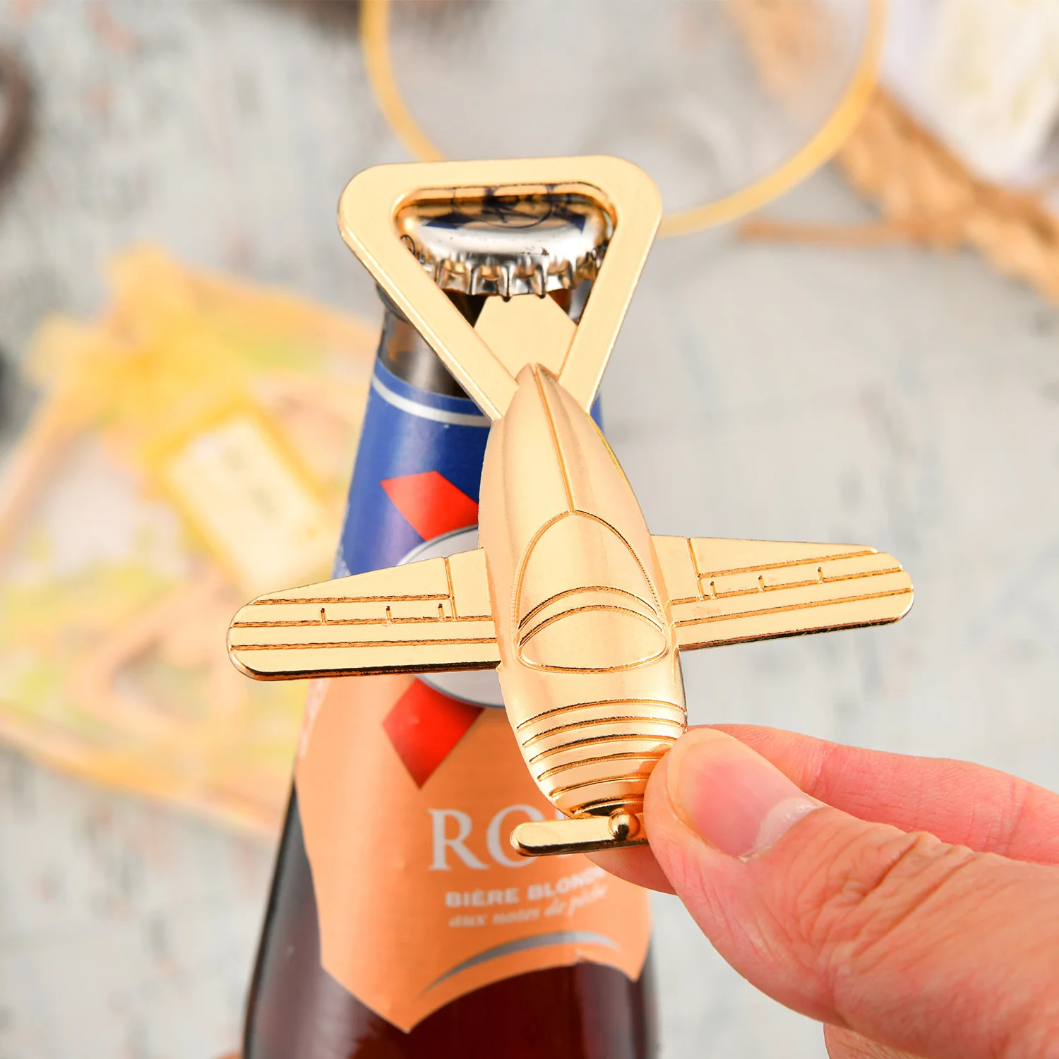 

50PCS Gift, Wedding Gift, Airplane Bottle Opener, Wedding Travel Party, Airplane Bottle Opener