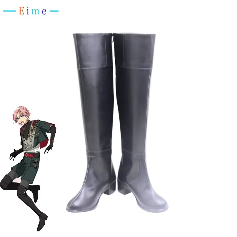 Game Ensemble Stars Double Face Oukawa Kohaku MIKEZIMA MADARA Cosplay Shoes Halloween Carnival Boots Props Custom Made