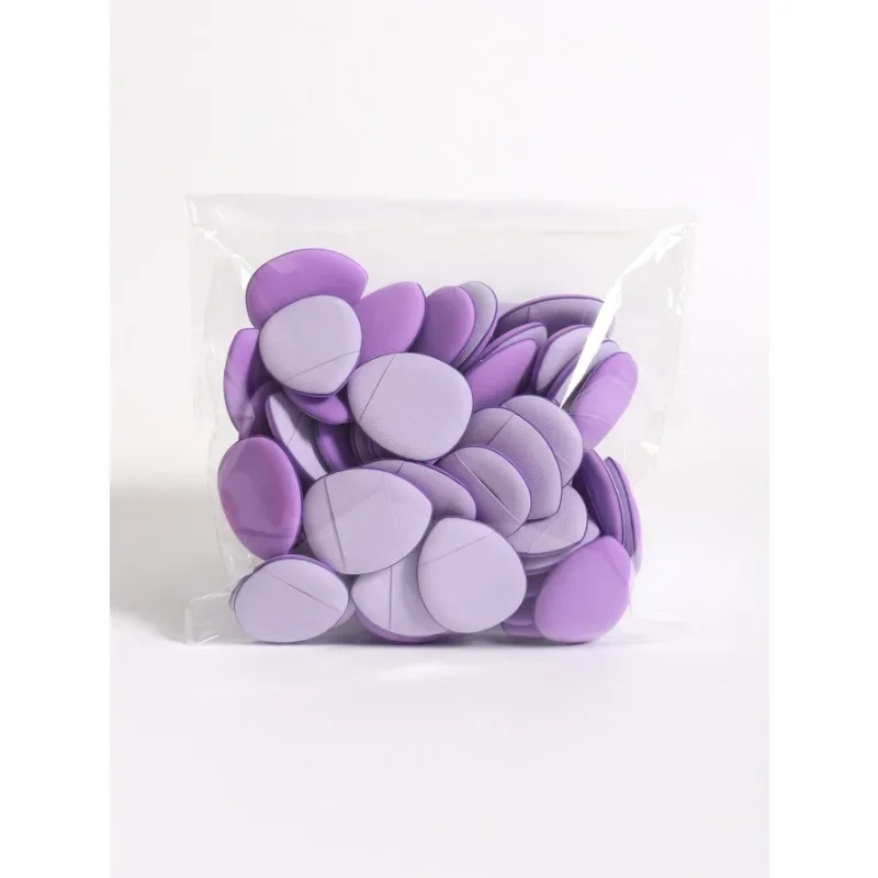 20 pçs dedo almofada de ar esponja pó puff conjunto maquiagem pó puff base líquida corretivo maquiagem puff atacado