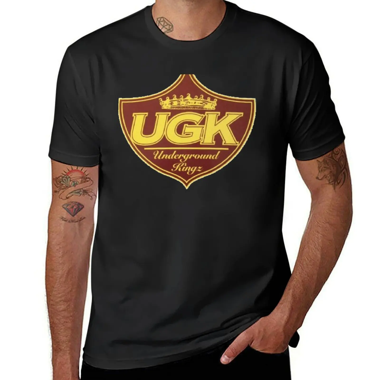 ugk, underground kingz logo, pimp c Classic T-Shirt quick drying oversizeds slim fit t shirts for men