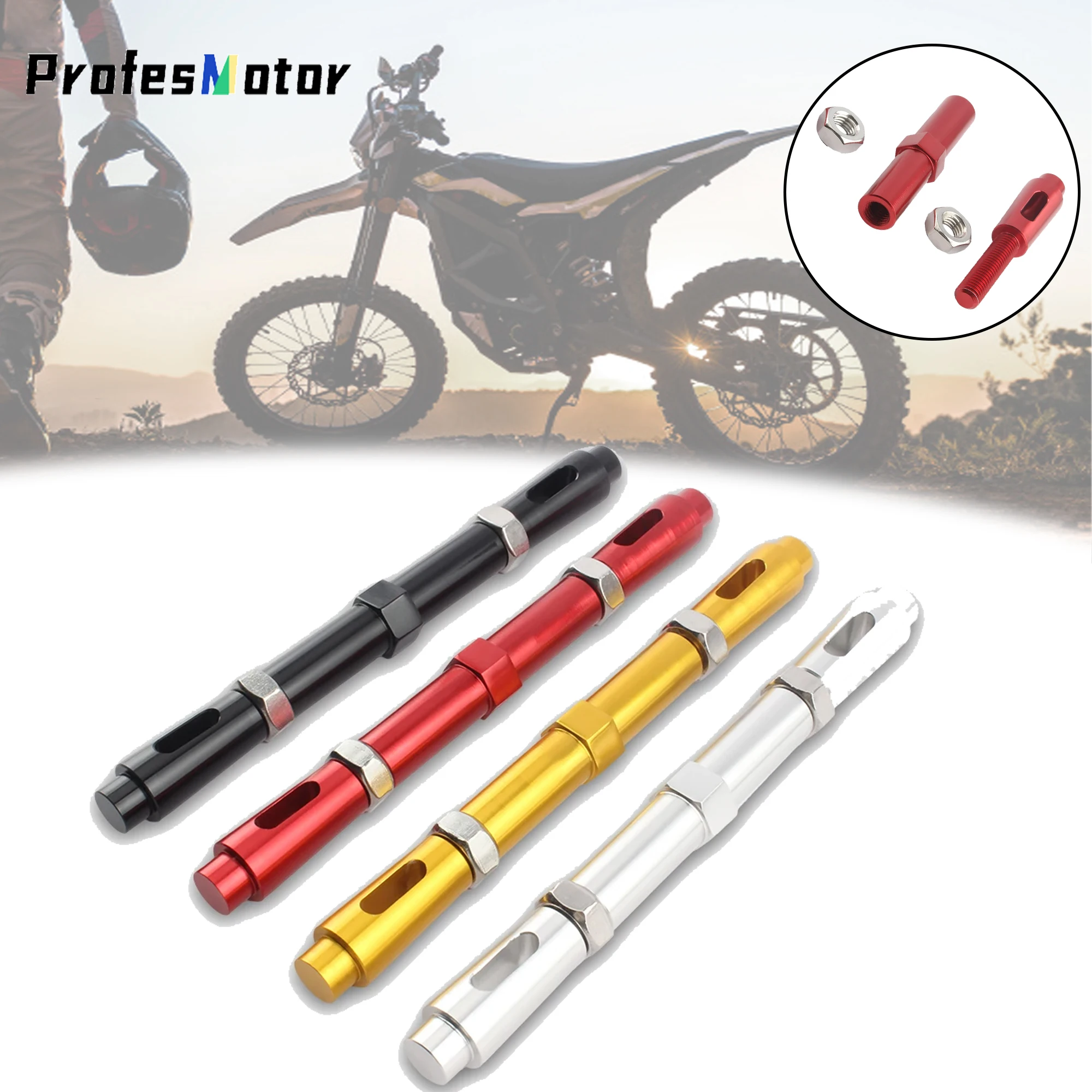 

For Surron Light Bee X Ebike Foot Support Bar Motocross Modified Parts 2023 New CNC Aluminum Motorcycle Accessories Wholesale