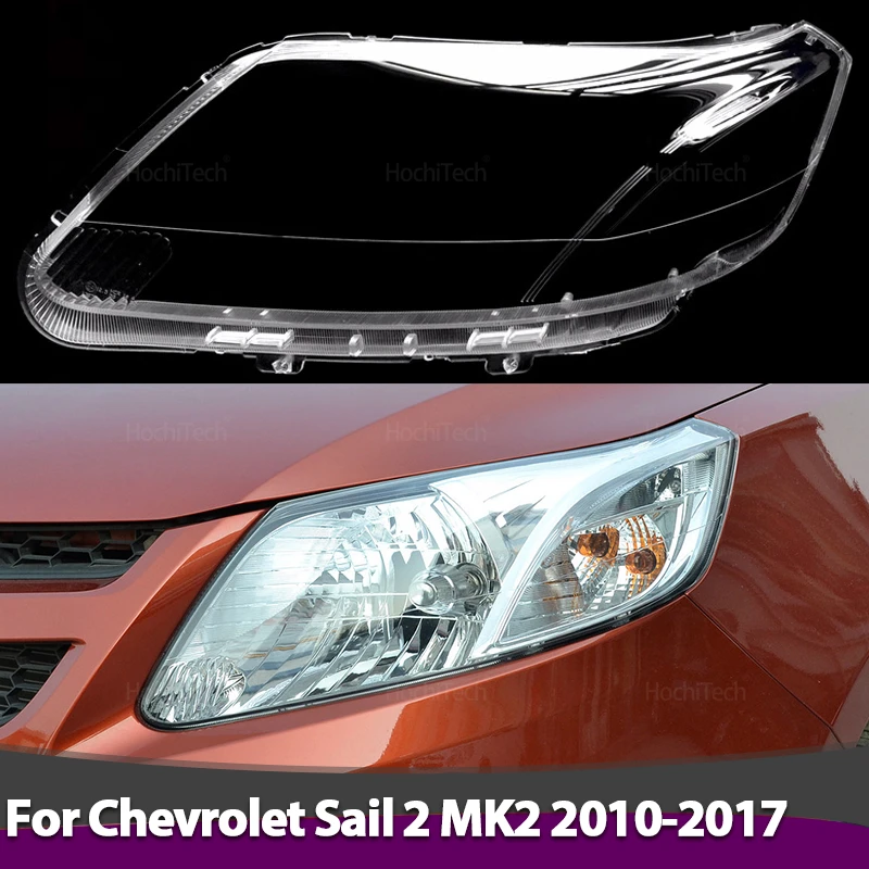 

Крышка объектива передней фары автомобиля для Chevrolet Sail 2 MK2 2010-2017, аксессуары, прочный поликарбонатный щиток против царапин