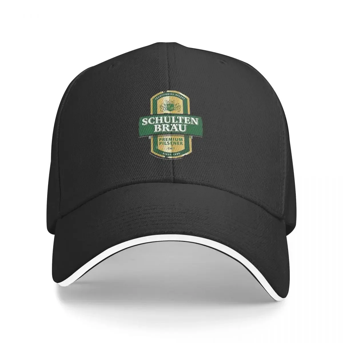 

Schultenbrau beer logo Baseball Cap Uv Protection Solar Hat party Hat derby hat men's big size Girl'S Hats Men's