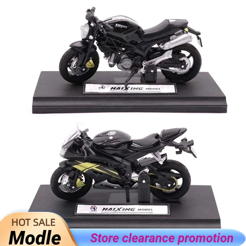 New 1PC 1:18 Motorcycle Diecast Model Toys Home Children Car Off-road Vehicle Collection Office Model Toy Diecast Motorcycles