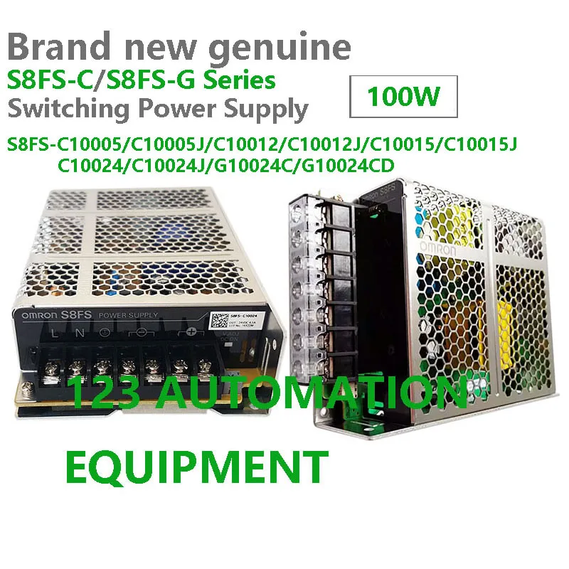 Authentic New Omron S8FS-C10005 C10005J C10012 C10012J C10015 C10015J C10024 C10024J G10024C G10024CD Power Supply Mode 100W