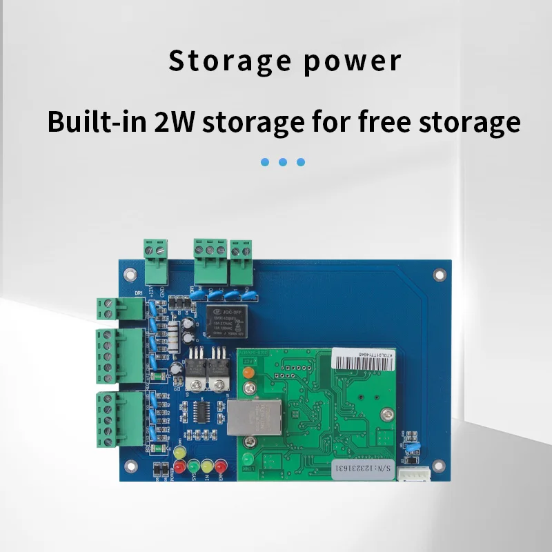 Smart Wiegand Network Access Controller Software Netwerkcommunicatie TCP/IP Toegangscontrolesysteempaneel met enkele deur