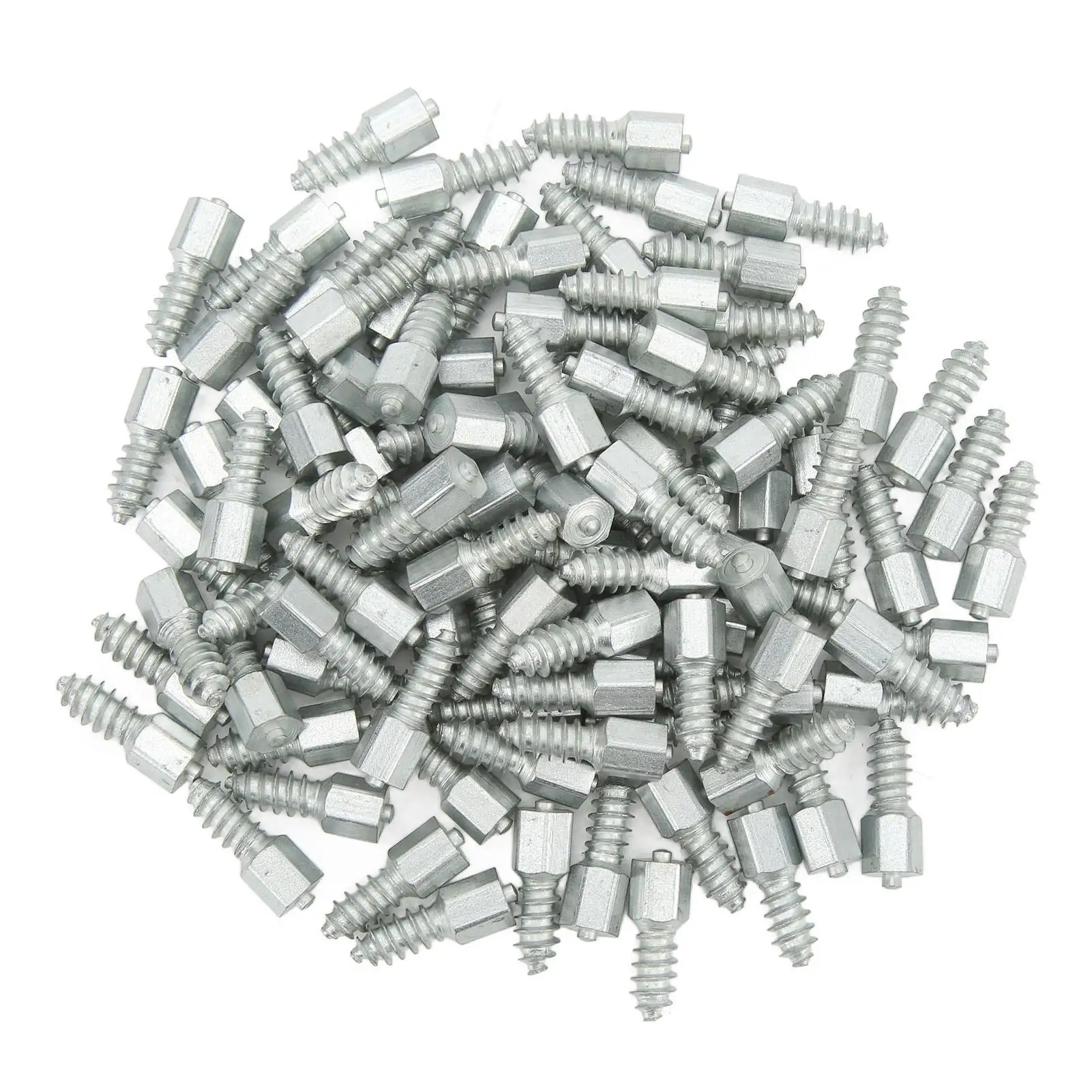 

100pcs Snow Tyre Screw M8 Thread Universal Anti Slip Wheel Tyre Screws for loader Skid Steer Tractor Forklift