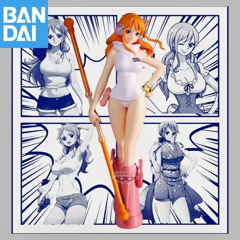 

In stock Bandai One Piece THE Departure Egghead Nami ver PVC New and unopened Anime Action Figures Model Collectible Toy Gifts