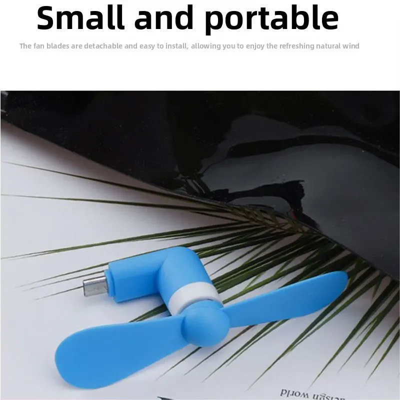 タイプCミニ携帯扇風機、ポータブルポケットファン強風超静音U - Phone Cooling Fan のレビューと価格