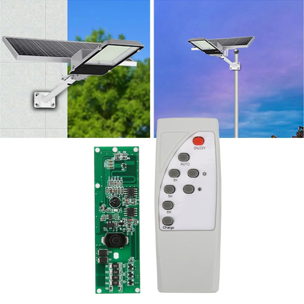 D9 Solar Circuit Board Light Controlled Radar Human Body Induction +Remote Control 3.2V 3.7V Solar Light Circuit Control Board
